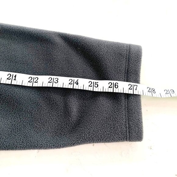 Eddie Bauer Polartec Gray Blue Fleece Long Sleeve Pullover Sweater Size XL - Picture 8 of 9